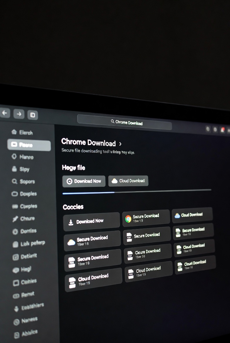 Chrome浏览器下载主视觉 - 安全与便捷